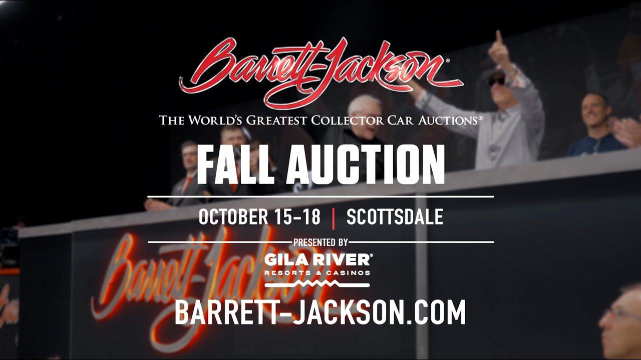 Join us for Barrett-Jackson's 2025 Scottsdale Fall Auction! - 2025 SCOTTSDALE FALL AUCTION
