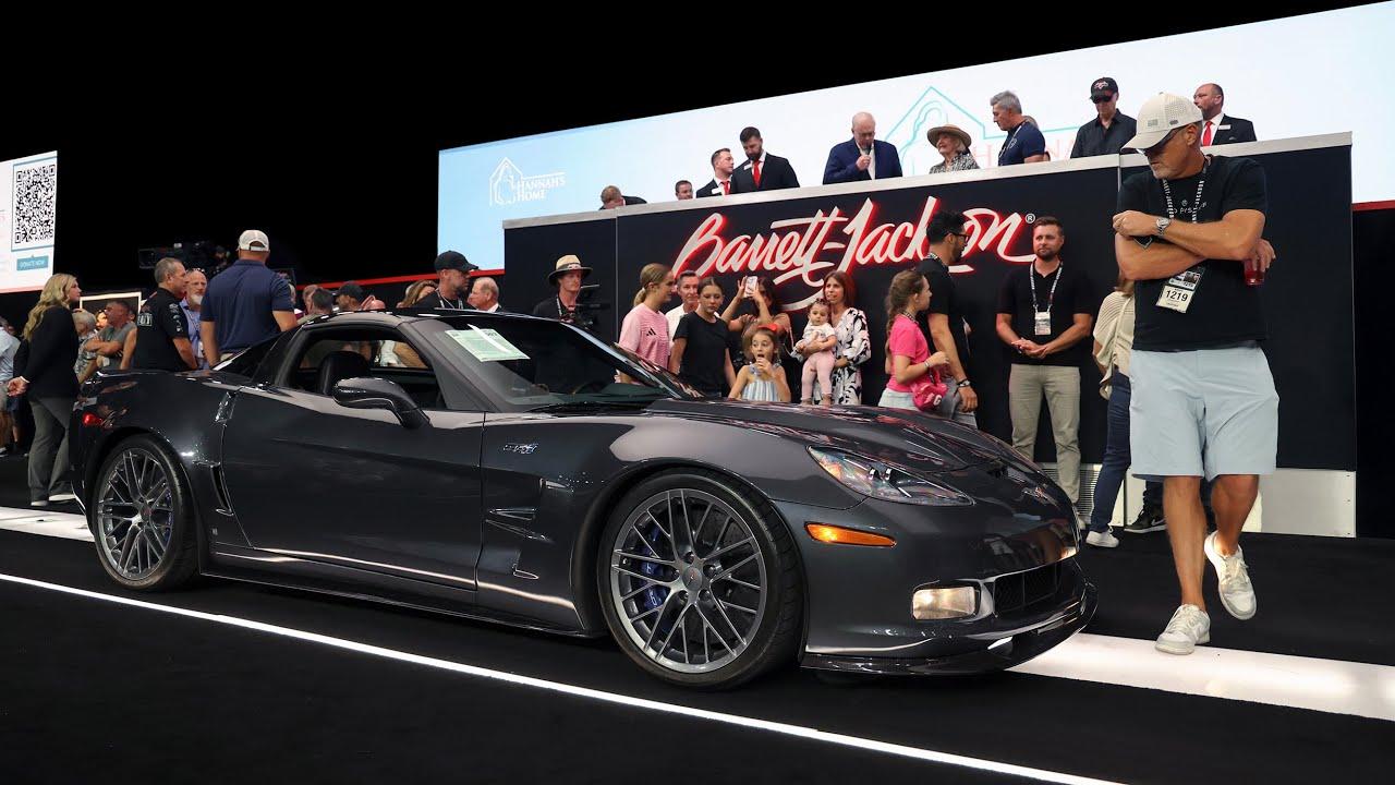 $110,000 CHARITY SALE! 2009 Chevrolet⁩ Corvette ZR1 - BARRETT-JACKSON 2025 PALM BEACH