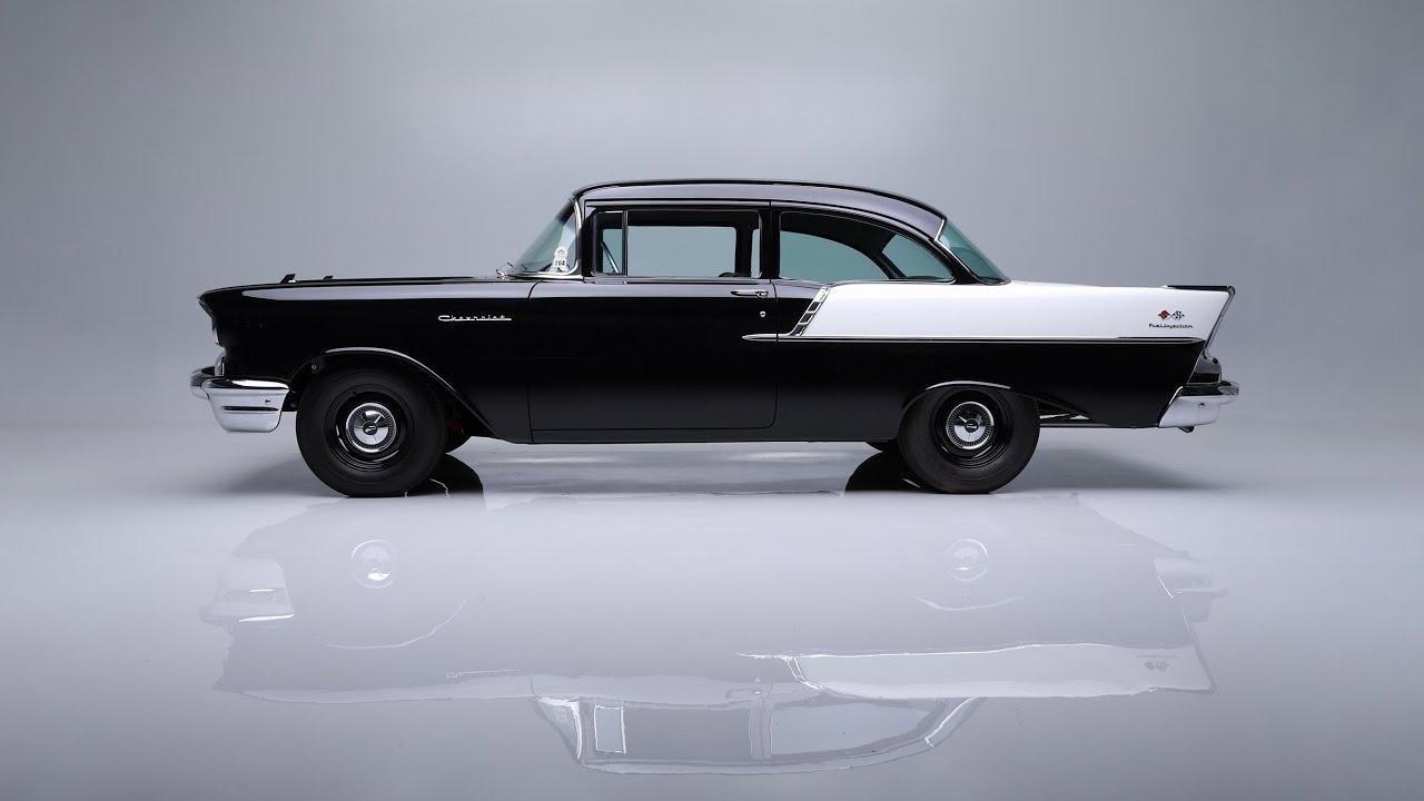 1957 Chevrolet 150 “Black Widow” Re-Creation - BARRETT-JACKSON 2025 SCOTTSDALE FALL AUCTION