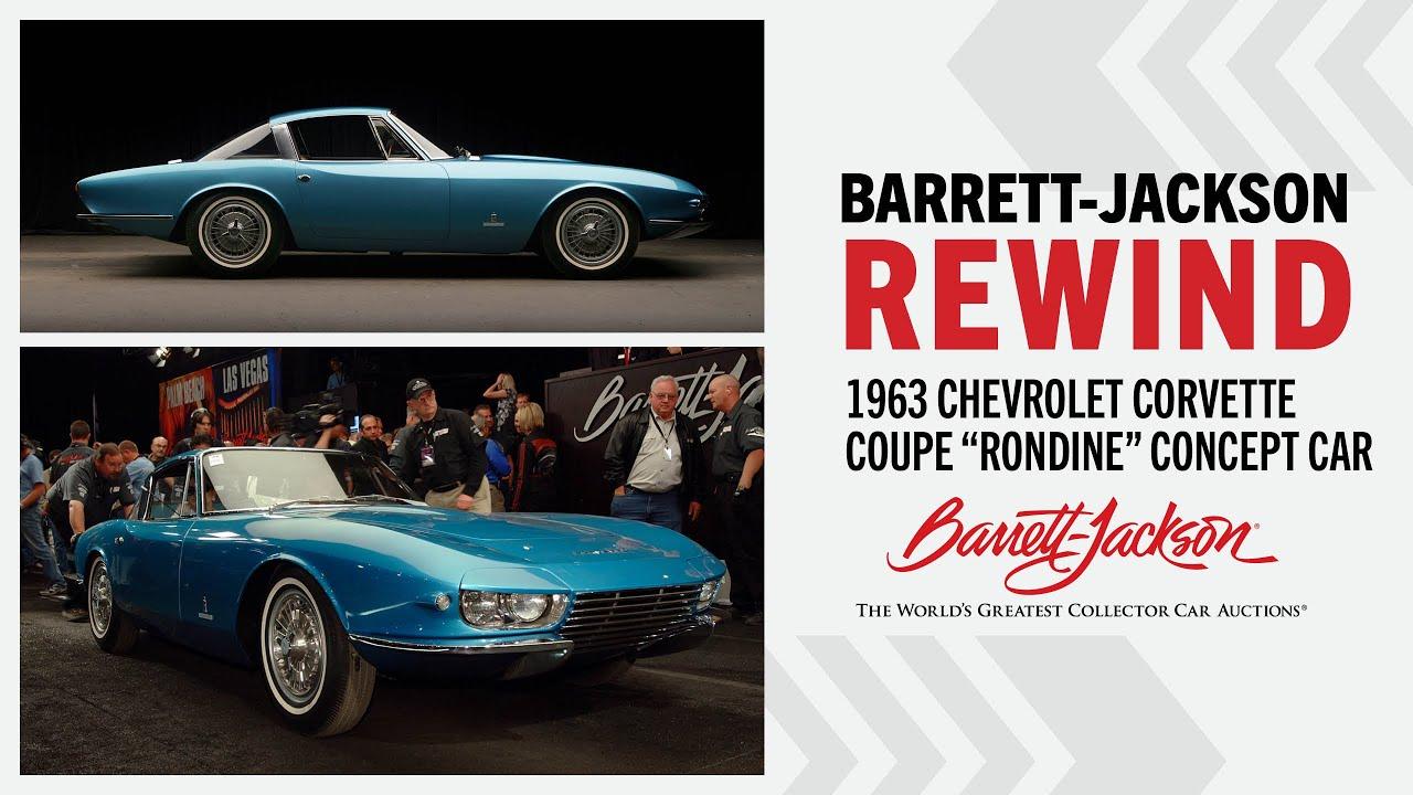 SOLD! 1963 Chevrolet Corvette “Rondine" Concept Car - BARRETT-JACKSON REWIND 2008 Scottsdale Auction